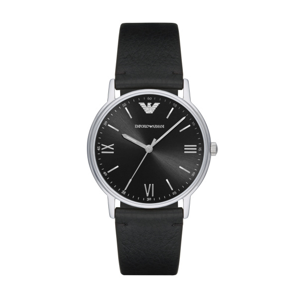 Man Three Hands Leather Watch (AR11013)