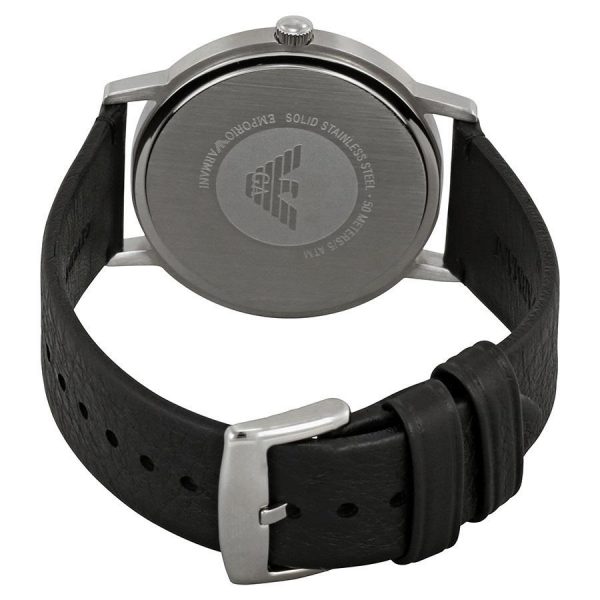 Man Three Hands Leather Watch (AR11013)