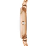 Women’s Rose-Gold-Plated Analogue Watch with Rhinestones (AR1909)