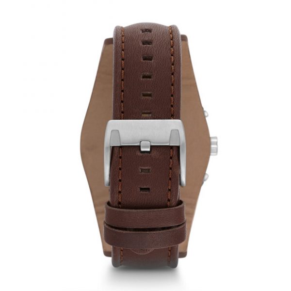 Coachman Chronograph Brown Leather Watch