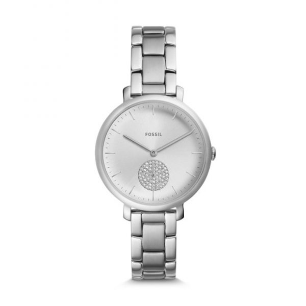 Jacqueline Three-Hand Stainless Steel Watch