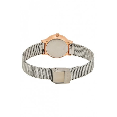 Freja Two-Tone Stainless Steel-Mesh Watch