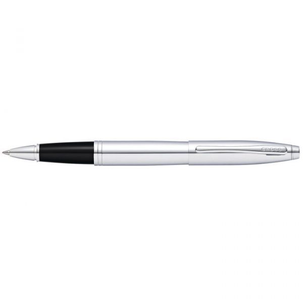 Calais Polished Chrome Rollerball Pen (AT0115-1)