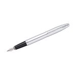 Calais Polished Chrome Fountain Pen (AT0116-1MS)