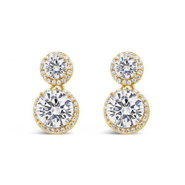 Gold Drop Earrings (E2095GL)