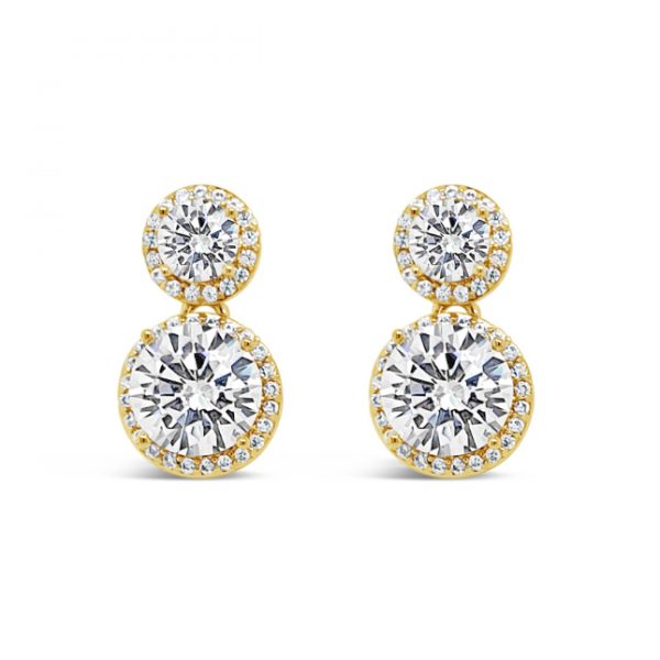 Gold Drop Earrings (E2095GL)