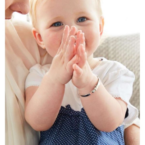 Cote-Plain Christening Bangle (LSB0001)