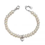 Marni Freshwater Pearl Bracelet with Heart Charm (LSB0041)