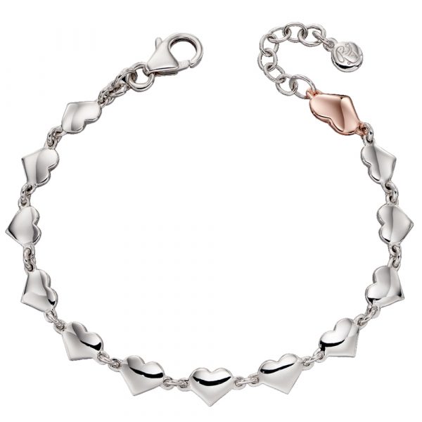Eos Multi Heart Bracelet with Rose Gold (LSB0209)