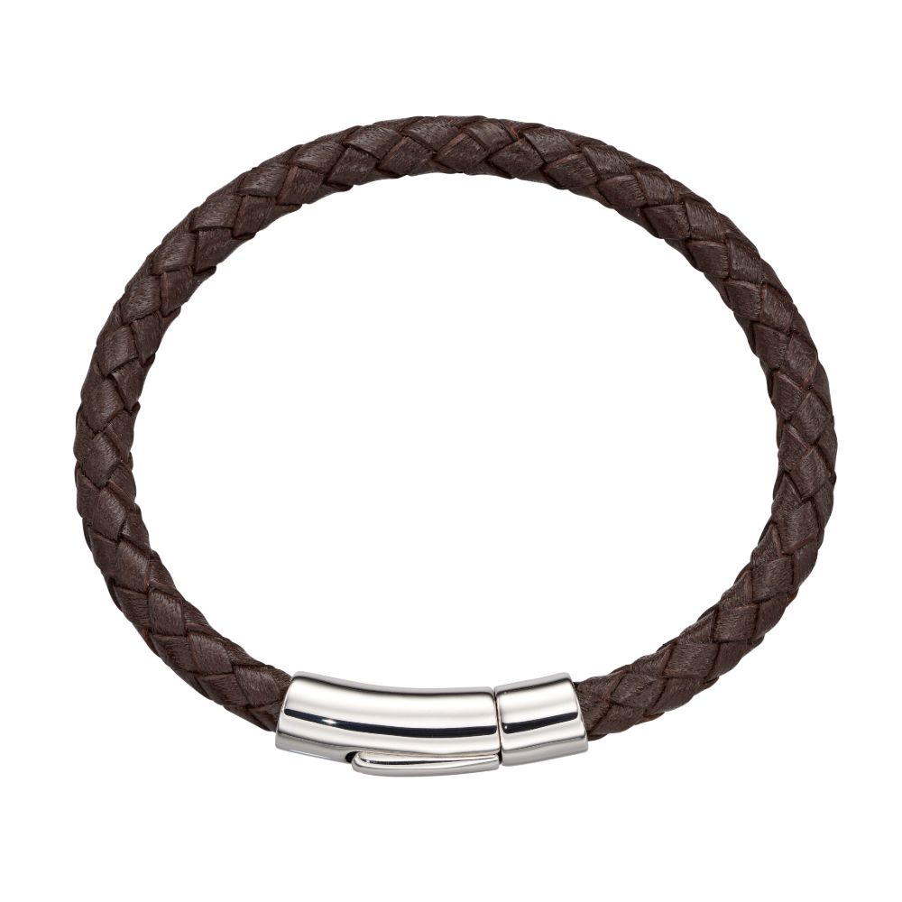 Little Star Charlie Boys Brown Leather Bracelet (LSB0221) - RJ Barber ...