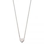 Zahra Single Heart Charm Necklace (LSN0261)