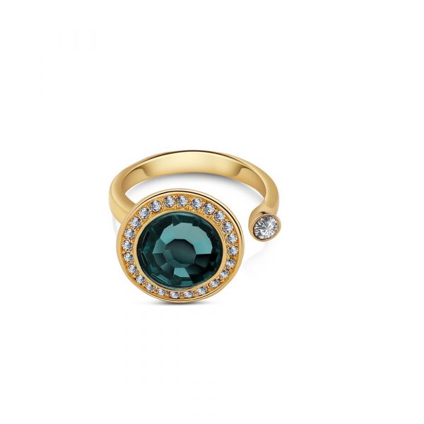 Ring with Montana Coloured Stone (R1035G)