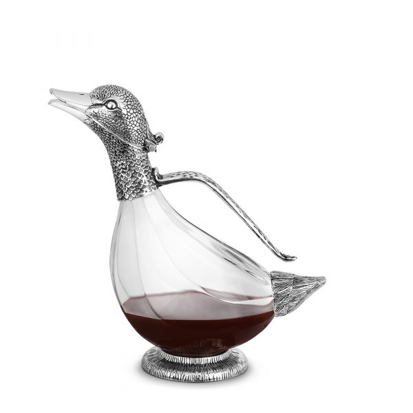 Silver Plated Duck Decanter (RGSC3045)