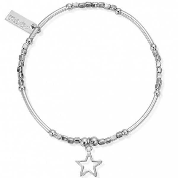 Mini Noodle Cube Open Star Bracelet (SBMNC097)