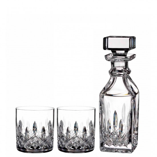 Heritage Lismore Small Square Decanter & Pair 5 oz Tumblers (701587328227)