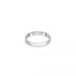 9ct White Gold Wedding Ring