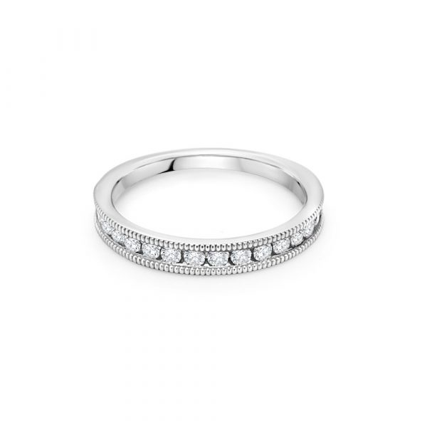 18ct White Gold Wedding Ring