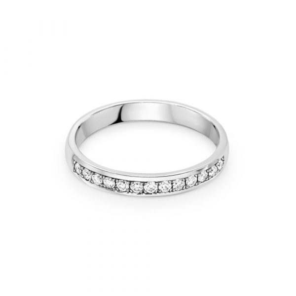 18ct White Gold Wedding Ring