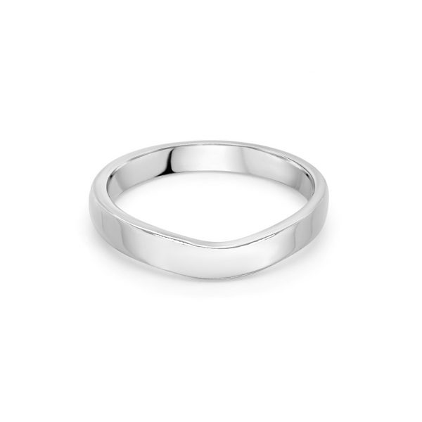 18ct White Gold Wedding Ring