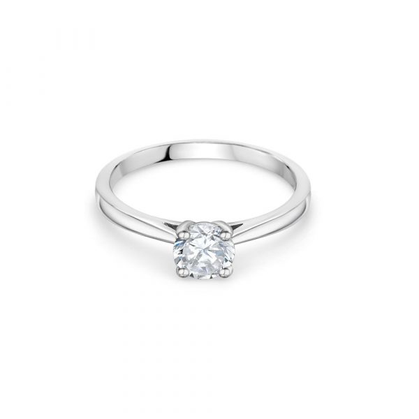 Platinum Solitaire Engagement Ring