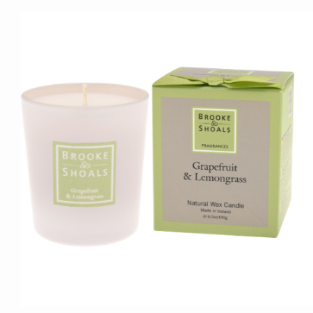 Scented Candle - Grapefruit and Lemongrass