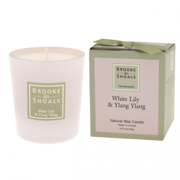 Scented Candle - White Lily and Ylang Ylang