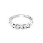 18ct White Gold Eternity Ring