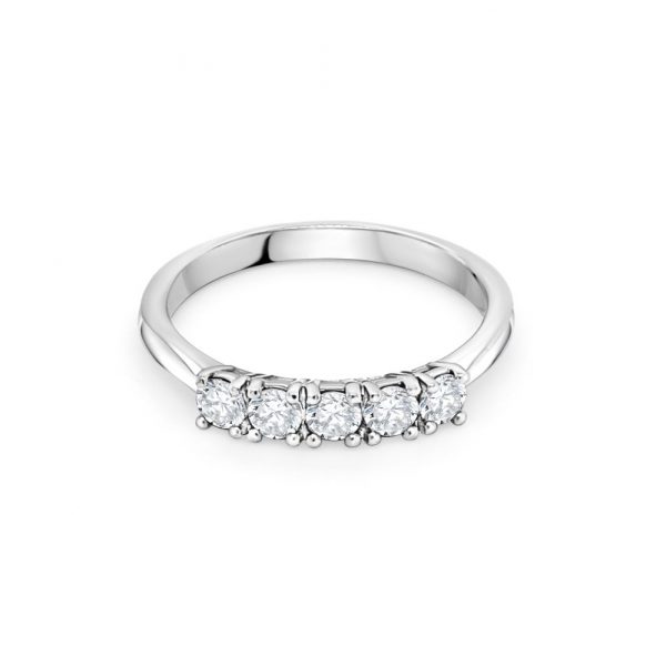 18ct White Gold Eternity Ring