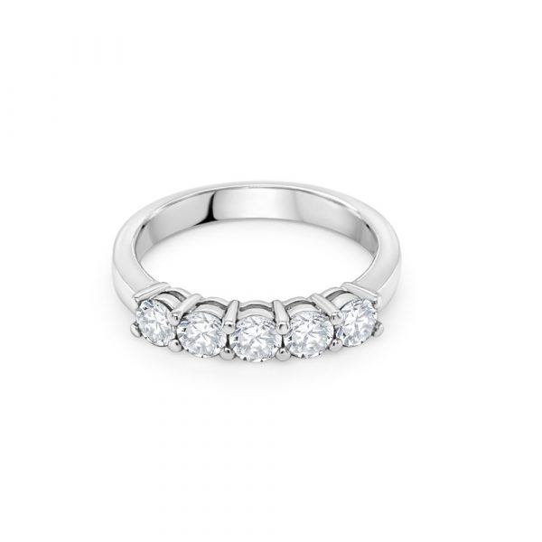 18ct White Gold Eternity Ring