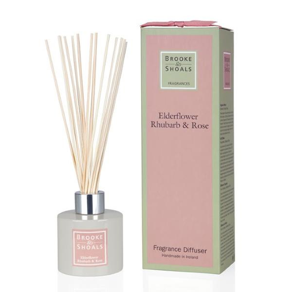 Fragrance Diffuser - Elderflower, Rhubarb and Rose