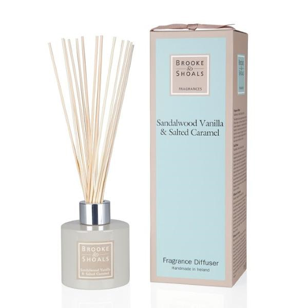 Fragrance Diffuser - Sandalwood, Vanilla and Salted Caramel