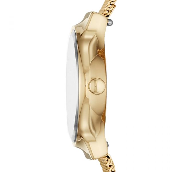 Freja Gold-Tone Steel-Mesh Watch (SKW2717)