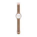Signatur Rose-Tone Steel-Mesh Watch (SKW2784)
