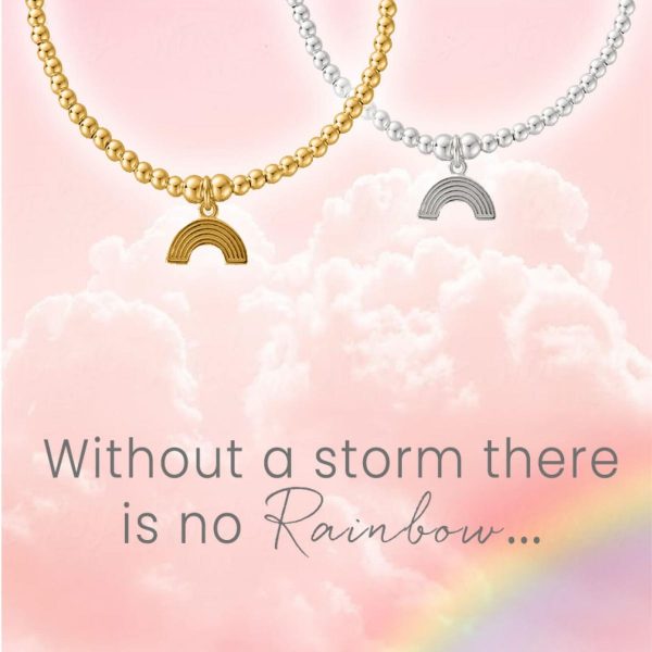 Cute Charm Rainbow Bracelet Gold (GBCC3070)