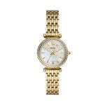 Carlie Mini Gold-Tone Stainless Steel Ladies Watch (ES4735)