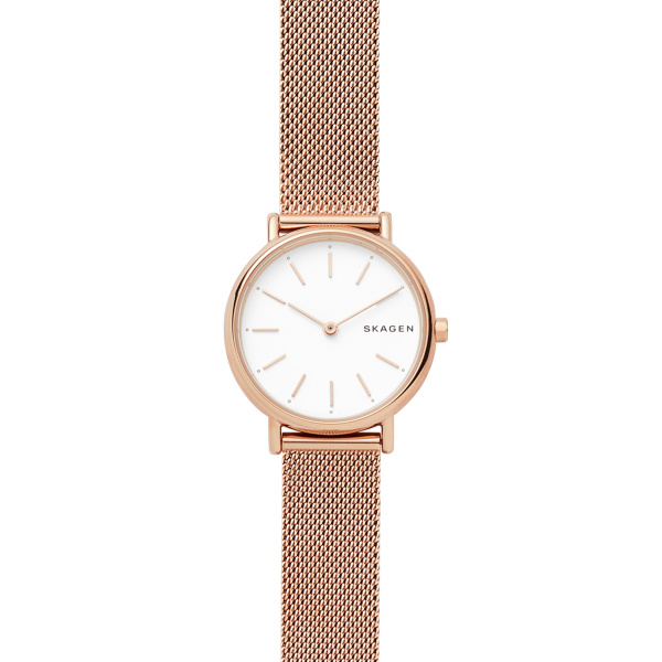 Signatur Rose-Gold Tone Stainless Steel Mesh Watch - 30mm (SKW2694)