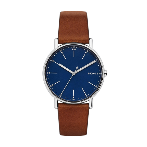 Signatur Brown Leather Watch (SKW6355)