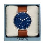 Signatur Brown Leather Watch (SKW6355)