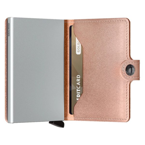 Secrid Miniwallet Metallic Rose