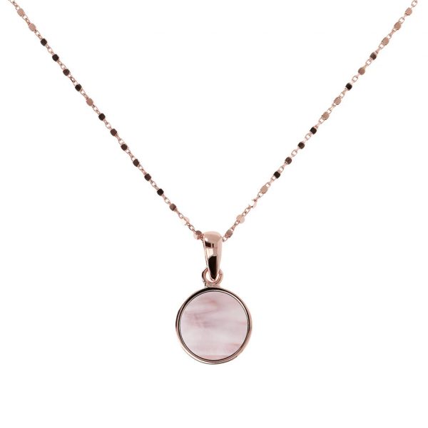 Small Disc Pendant Necklace (WSBZ01022.PM)