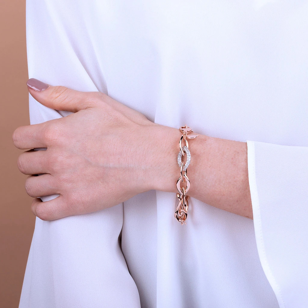 Shiny Marquise Link Bracelet (WSBZ01038.W)