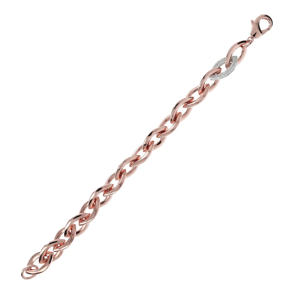 Shiny Marquise Link Bracelet (WSBZ01038.W)