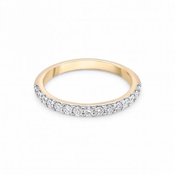 9ct Yellow Gold Diamond Eternity Ring