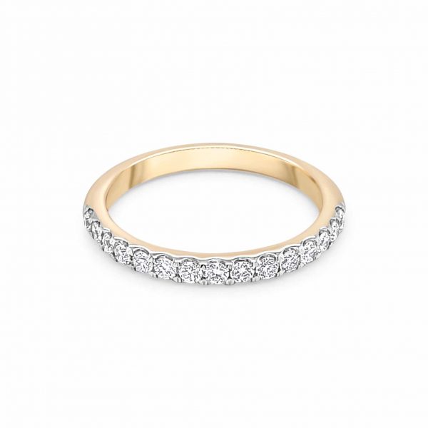 9ct Yellow Gold Diamond Eternity Ring