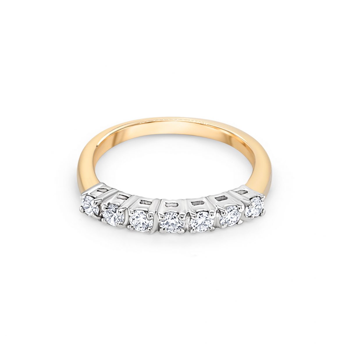 9ct Yellow Gold Diamond Eternity Ring