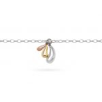 Cathal Barber Goldsmith Droplets Bracelet in Silver and Gold