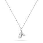 Cathal Barber Goldsmith Droplets Pendant in Sterling Silver