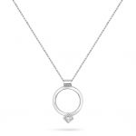 Cathal Barber Goldsmith Hand-Made Diamond Circle Pendant