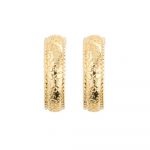 Newbridge Silverware Gold Plated Hoop Earrings (E026)