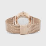 Cluse Minuit Mesh White and Rose Gold Colour (CW0101203001)